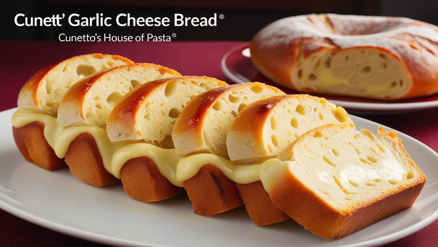 Cunetto's Garlic Cheese Bread Recipe