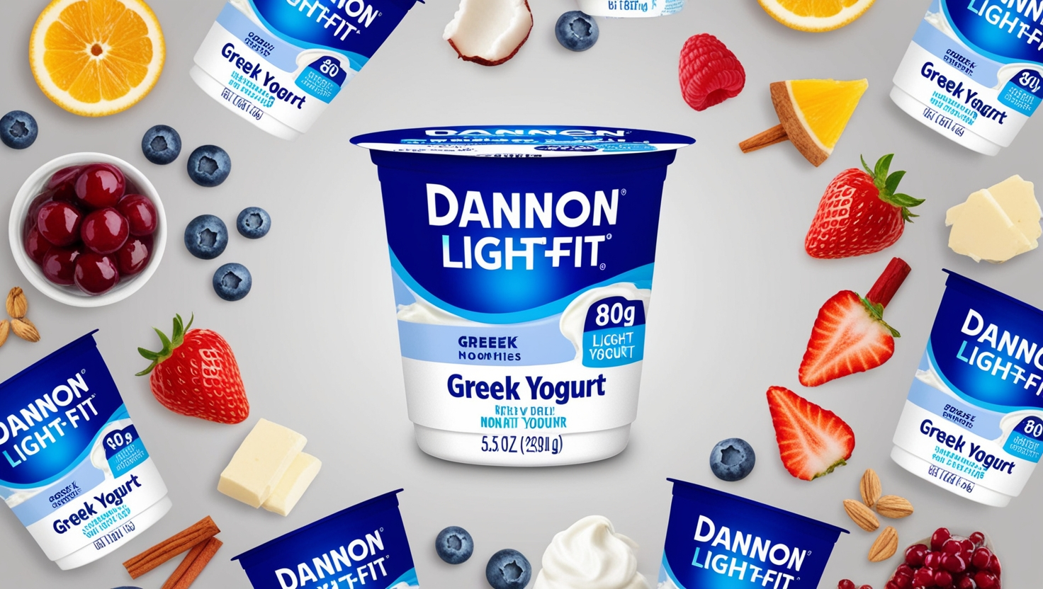 Dannon light and fit Greek yogurt