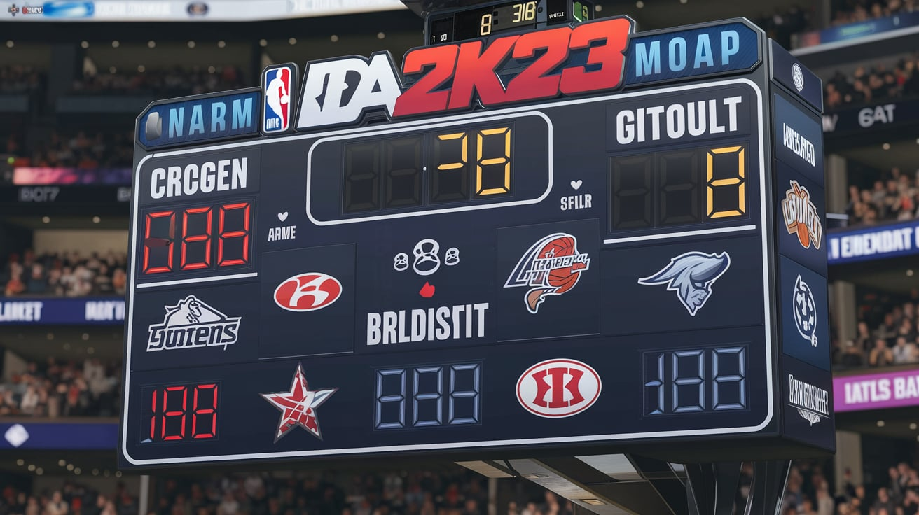 NBA 2K23 Scoreboard Mod