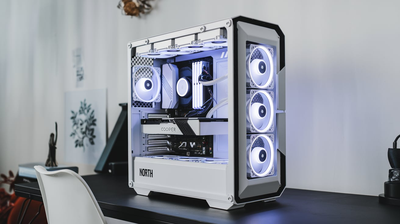 Fractal North White Cooper Build