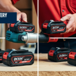 DCB034 Battery Versus DCB203