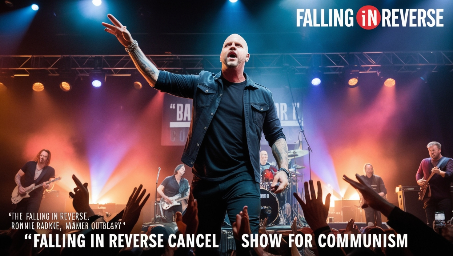 Falling in Reverse Cancel Show for Communism