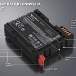 Motorola Battery HNN9361A Diagram Pinout