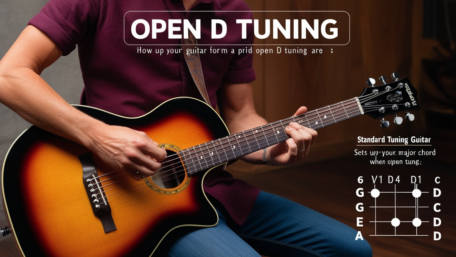 Open D Tuning Guitar