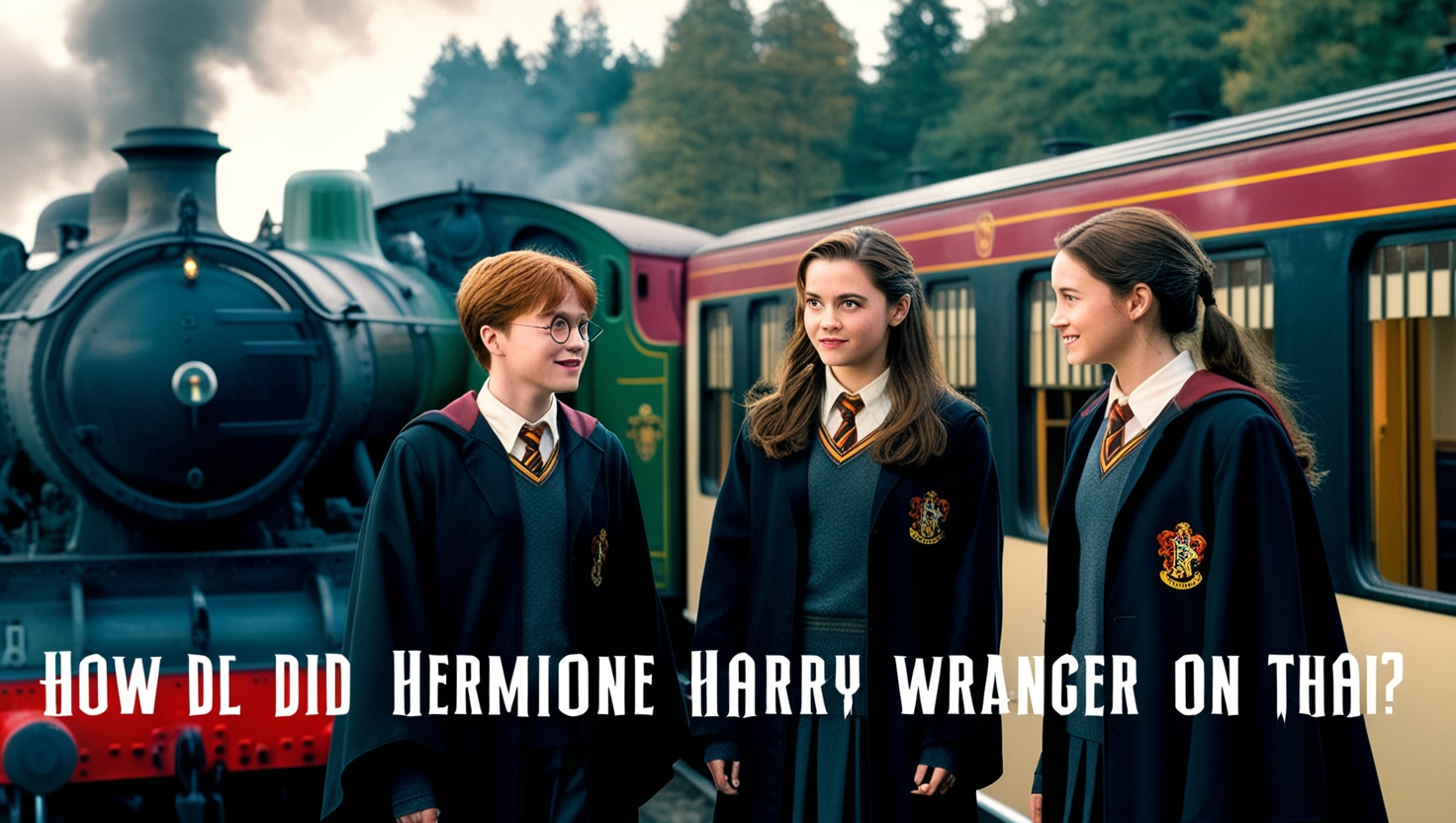 How Did Hermione Recognize Harry on the Train