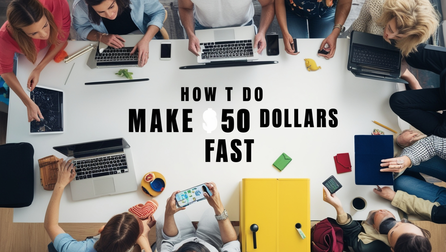 How to Make 50 Dollars Fast