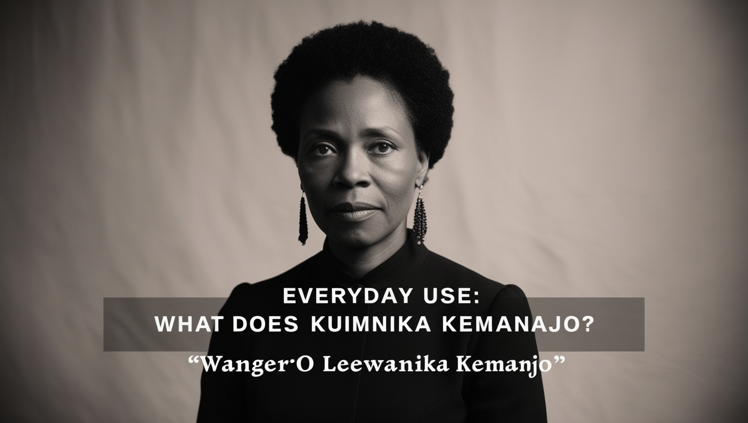 What Does Wangero Leewanika Kemanjo Mean