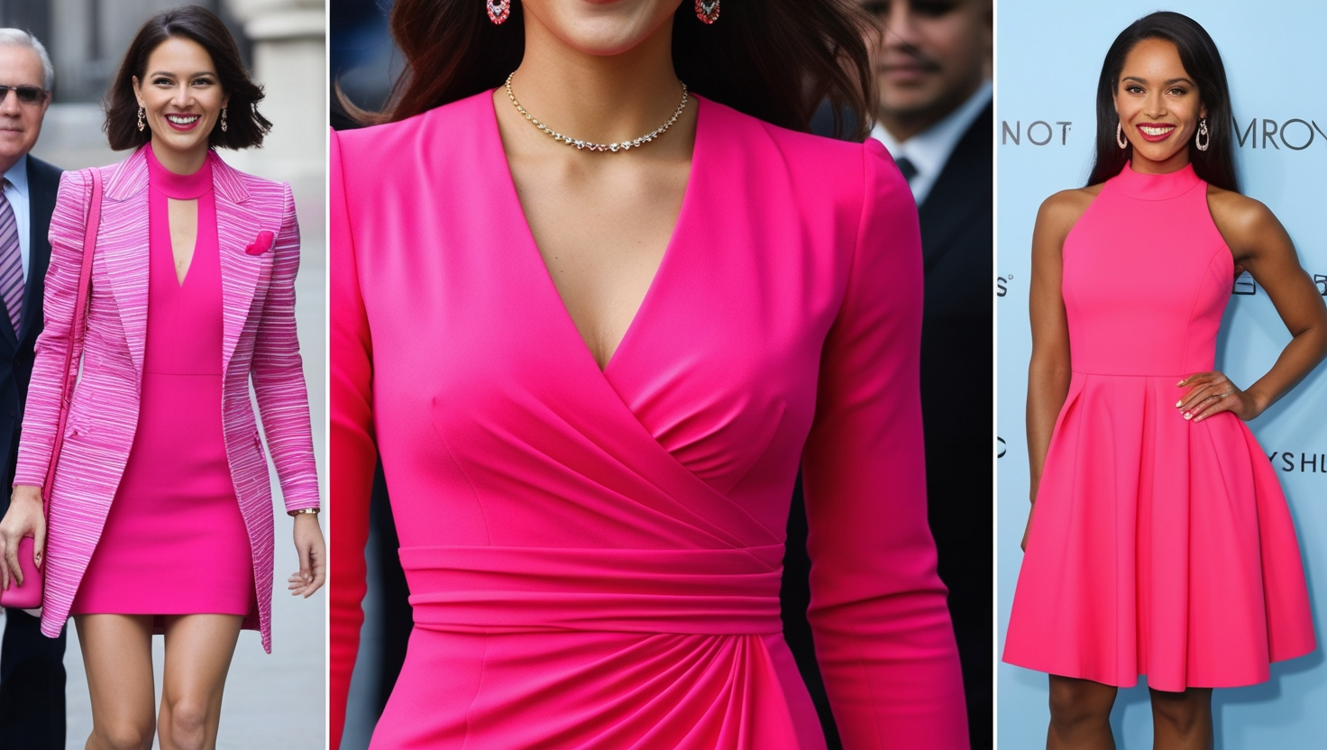 Hot Pink Dress