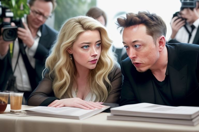Amber Heard and Elon Musk